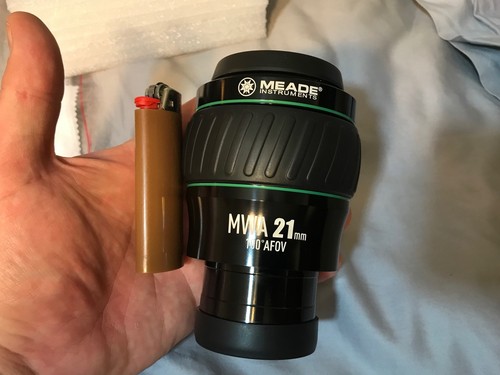 Meade Instruments 607018 Eyepiece 100 Degree MWA 21mm 2-inch Black