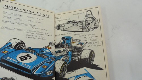 Vintage Lot 2 Grand Prix Guide 1974 + Marlboro GP Guide Book - Bild 13 von 24