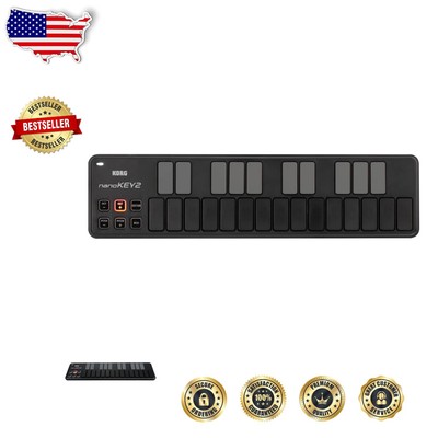 Compact 25-Key USB MIDI Controller with Advanced Touch - Ideal for Beginners