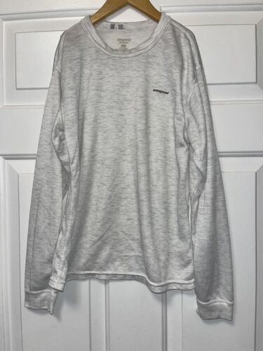 Patagonia 12 Kid Large Boy Girl CAPILENE Top Pant BASE LAYER Grey - Picture 2 of 9