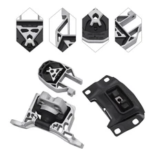 For 2012-2018 Ford Focus S SE SEL Titanium 3pcs Engine Mount & Trans Mount Kit