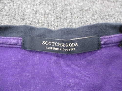 Scotch Soda Shirt Mens XL Blue Lightweight Sweatshirt Casual Stretch Adult - Picture 6 of 11