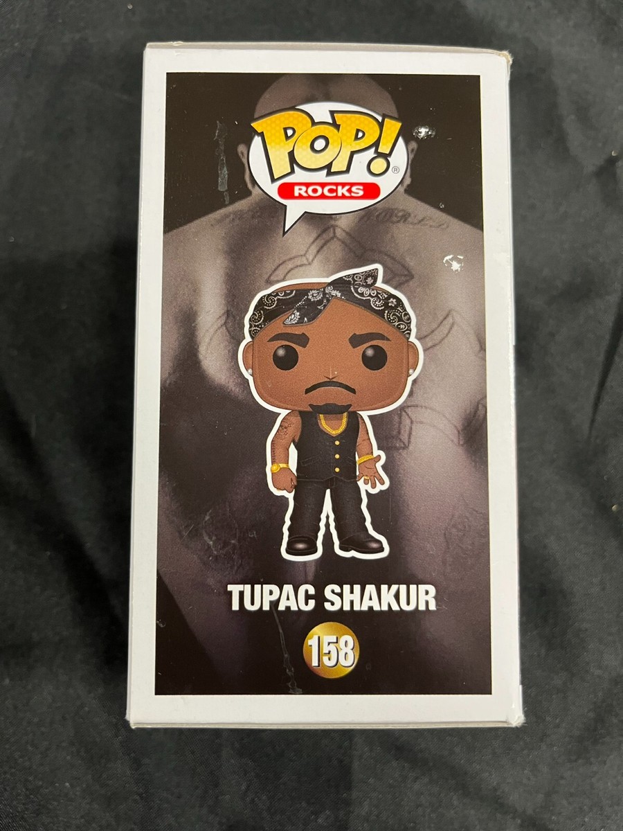 アメコミ POP! ROCKS TUPACSHAKUR 2PAC 158 LOWRIDER Funko Pop Rocks 2Pac Tupac Shakur 158 Vinyl Figure In Box AA