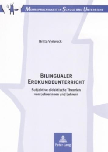 Thumbnail - Bilingualer Erdkundeunterricht Subjektive Didaktische Theorien Von