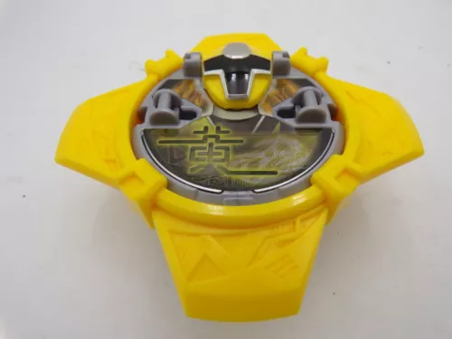 Bandai Japan Sentai Ninninger DX Yellow Shuriken Power Rangers Ninja Morpher
