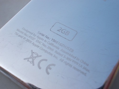 apple ipod nano 1G 1st gen A1137 MA004 2gb white bianco prima generazione - Imagen 8 de 8