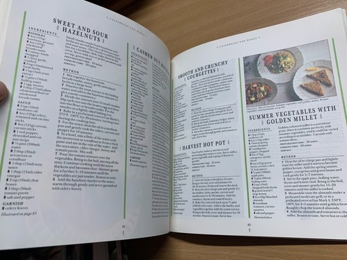 1990 "SAINSBURY'S VEGETARIAN COOKERY" VOLUME 2 RECIPES PAPERBACK BOOK (P3) - Imagen 12 de 12