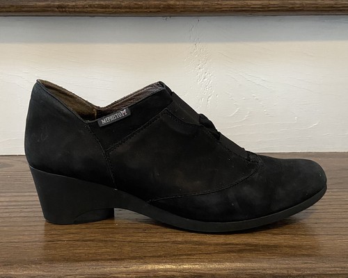 Mephisto Women’s Size 8.5 Air Relax Shoes Black Genuine Leather Pumps - Picture 2 of 9