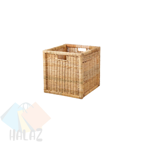 IKEA BRANÄS Korb 32x34x32cm Rattan Aufbewahrung Organizer Box alle Farben verfügbar - Bild 2 von 4