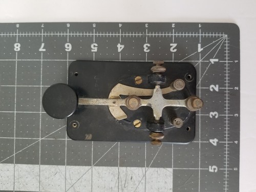 Vintage Lionel J-47 Telegraph Key Morse Code WW II - Zdjęcie 22 z 24