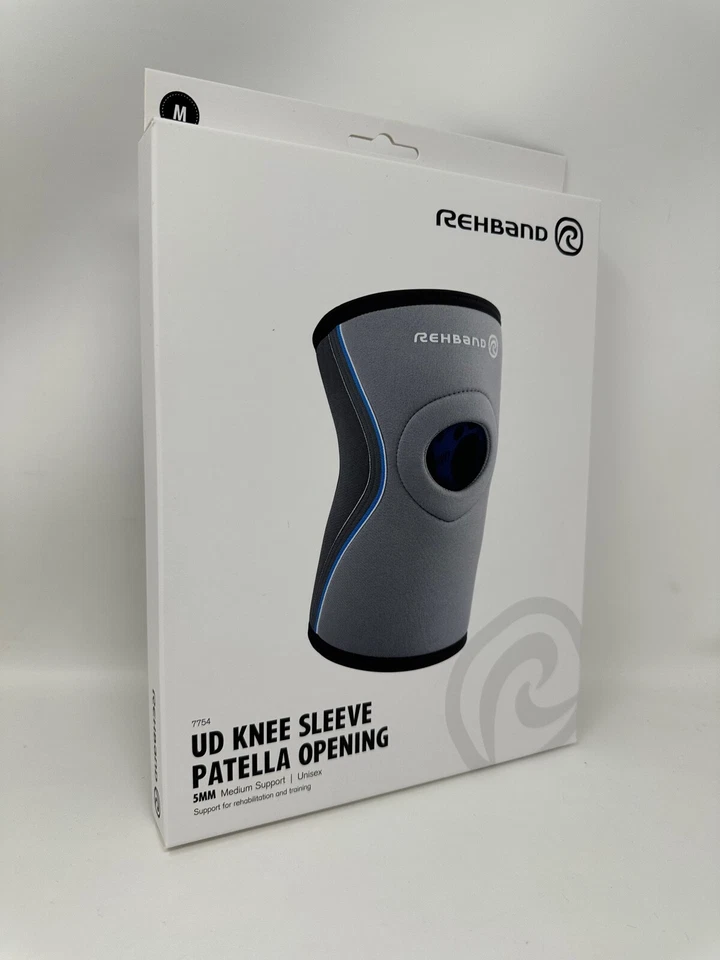 Rehband UD Knee Sleeve Patella Opening #7754 | 5MM Medium Support Unisex - NWT - Image 2 of 4
