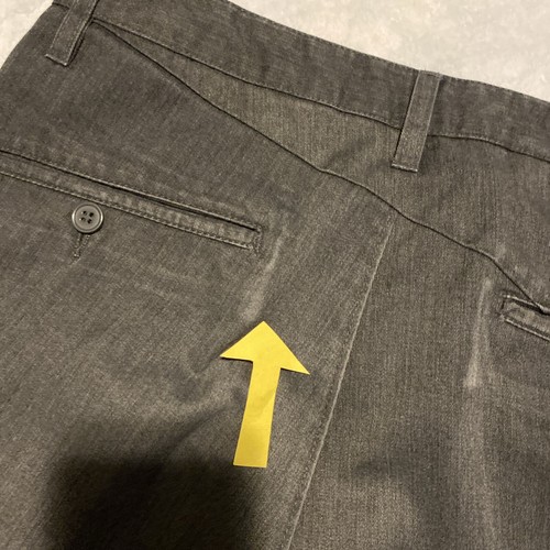 Volcom Men's Straight Shorts Size 32 (32x21) Business, Casual, Solid Gray - Picture 10 of 13