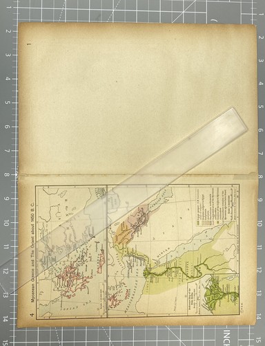 Arte de pared plegado mapa vintage de África occidental de Europa física de África del Norte de 1920 - Imagen 4 de 4
