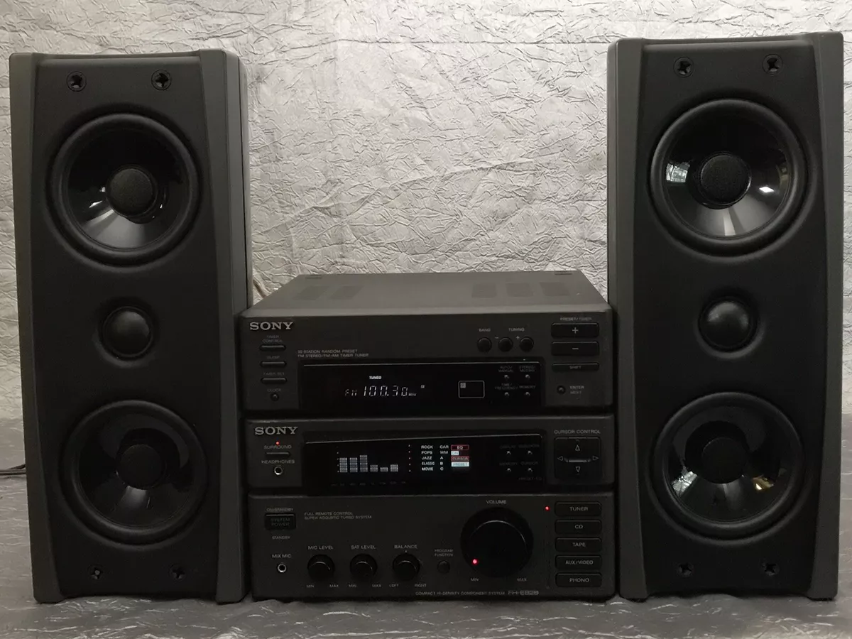 Sony compact cheap stereo system