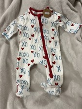 NWT Mud Pie 0-3m Valentines Day Sleeper