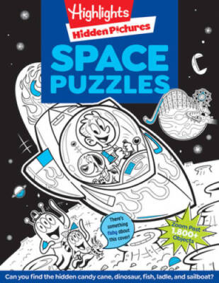 Space Puzzles (Highlights Hidden Pictures) - Paperback By Highlights - VERY GOOD