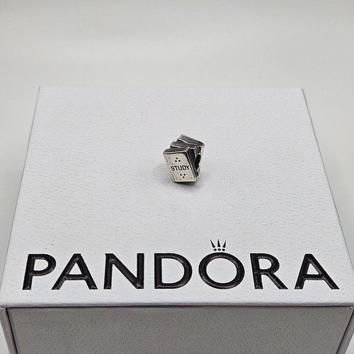 Original Pandora Eule Studie Lehrbuch Charm 925 ALE #790536 - Bild 2 von 4
