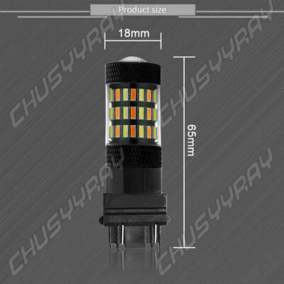 AINOSEIN 3156 3157 LED Bulb Amber with Built In Resistor