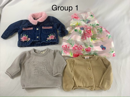 37 Pc Lot Baby Girls Clothes Outfits Size 3, 3-6, 6 Mo Carters, Disney, Gymboree - Picture 2 of 7