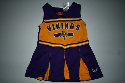 Infant/Baby Girls Minnesota Vikings 12 Months Cheerleader Cheer Outfit Dress  (Pu | eBay