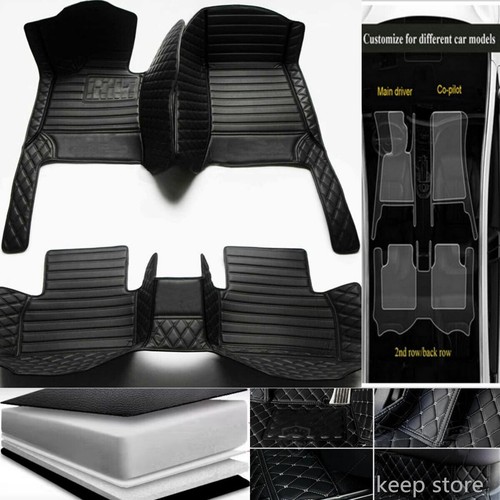 Fit For Pontiac G8 All Models Car Floor Mats Custom Carpets Luxury Boots Leather - Bild 23 von 41