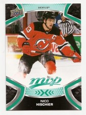 2021-22 Upper Deck MVP Hockey NJ Devils Nico Hischier Card #113