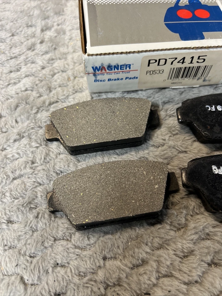 Wagner PD533 刹车片 适用于道奇 Eagle 三菱普利茅斯 Colt Talon Eclipse — 第 3/3 张图片