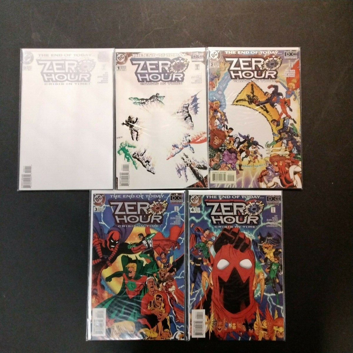 DC COMICS ZERO HOUR #0-4 COMPLETE SET | eBay
