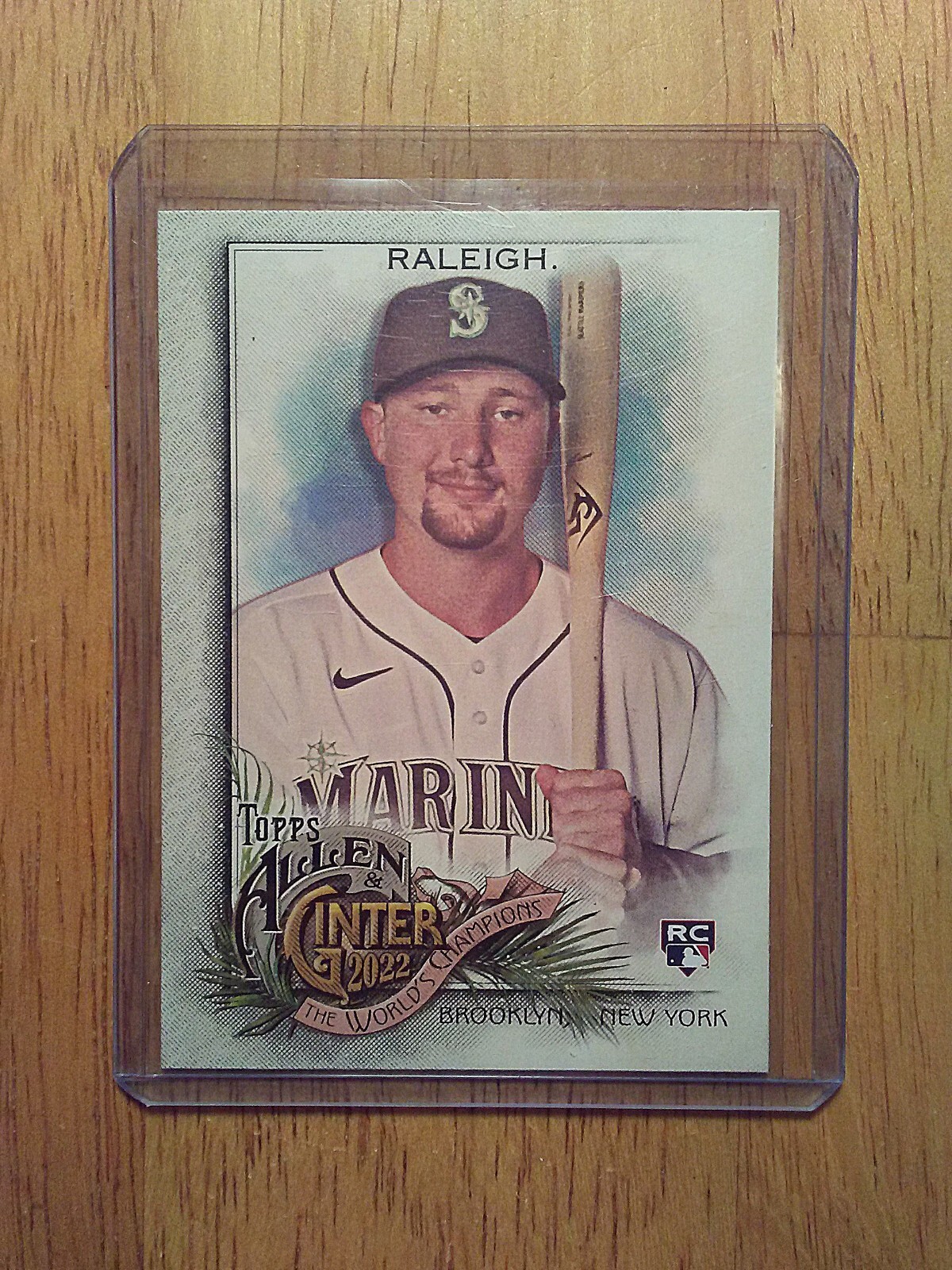 2022 Topps Allen & Ginter Cal Raleigh #178 Rookie Card (RC) - Seattle Mariners