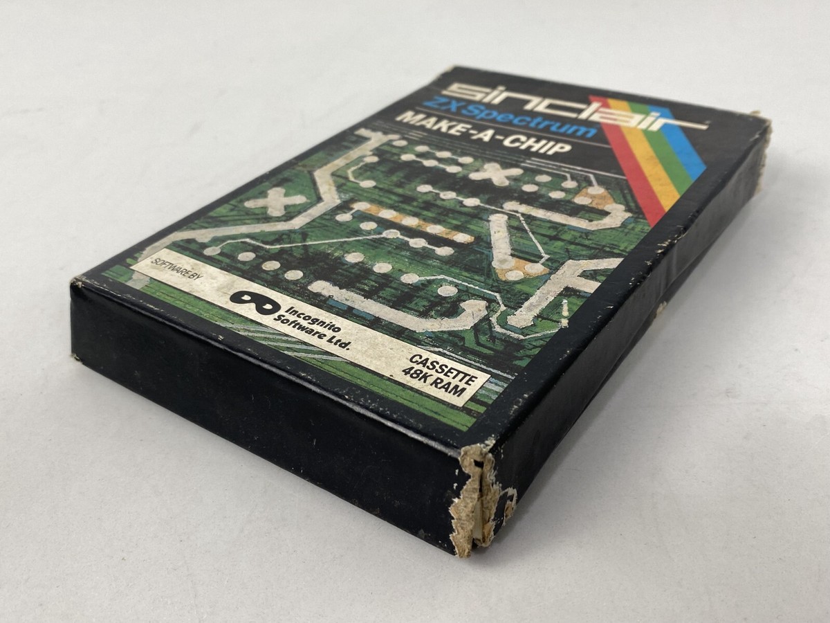 ゲームソフト、カセット Sinclair And & Macmillan ZX Spectrum Scrabble Make-A-Chip