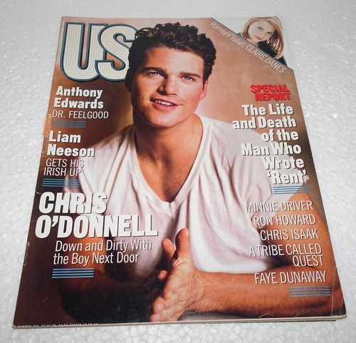 November, 1996 US Weekly Chris O'Donnell,Claire Danes,Liam Neeson,Faye Dunaway - Picture 12 of 14