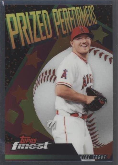 2019 Topps Finest - Mike Trout #PPMT - 1 of 1