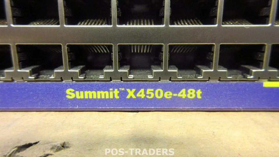Extreme Networks X450e-48T 16147 Summit 48-Ports Layer 3 GIGABIT Switch XGM2 - Image 2 of 4