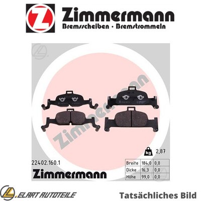 Brake Pad Set Disc Brake for Audi A4/B9/Allroad A5/Sportback/Cabriolet 1.4L