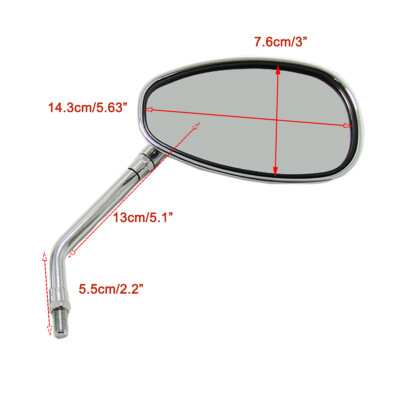 Universal Blind Spot Mirror - Shatterproof - 13.77 x 9.84 Inches