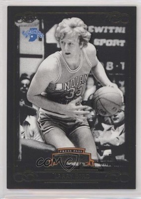 2008-09 Press Pass Legends Gold 18/99 Larry Bird #43 HOF 0ex8