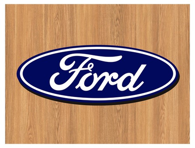 #ad Ford Logo All Weather Vinyl Sticker Decal Automotive Racing $3.25