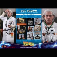 Hot Toys MMS610 Back to the Future doc brown 1/6 Limited Action Figure deluxe