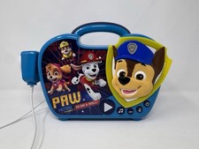 Paw Patrol Sing Along Boombox Radio with Microphone Speaker Video