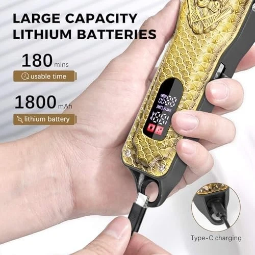 Wahl Profesional Máquina de Corte de Pelo Peluquería Salón Cortadora Cortadora Kit Set Foto 3 de 4