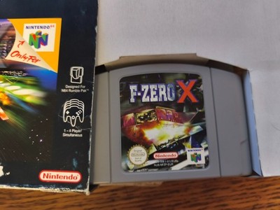F Zero X - Nintendo 64 - PAL - Originalverpackt (ohne Handbuch)