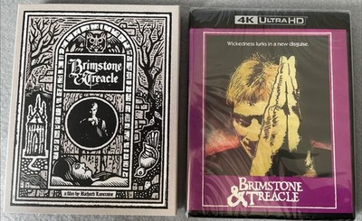 Brimstone & Treacle (4K UHD + Blu Ray) Vinegar Syndrome With Slipcover /Sealed