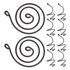  24 Pcs Hanging Flower Stand Flowerpot Racks Hanger for Indoor Plants