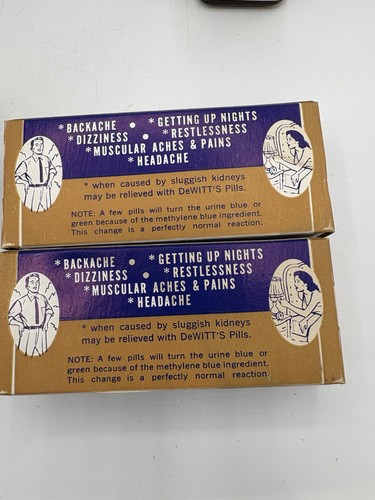 Lot Of Vintage Pharmaceutical Boxes Bottles Medicines DeWitt’s Watkins Display - Picture 4 of 10