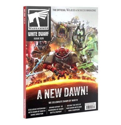 Warhammer 40K Age of Sigmar White Dwarf Issue 526 July 2026 NEW