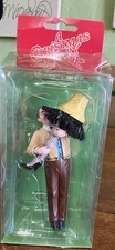 Dept 56 A Christmas Story Old Man with Leg Lamp Ornament sear exclusive