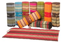 Thai Kapok Rollmatte 200x100x5 cm | Gästebett Yoga Massage Matte