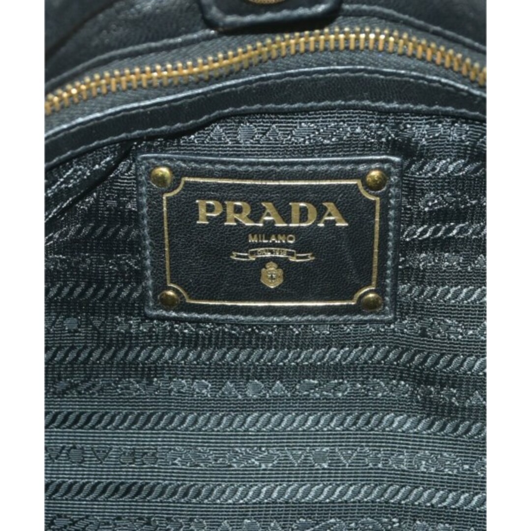 PRADA Handbag Black Vintage Used thumbnail 4
