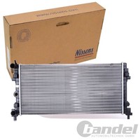Nissens KÜHler WasserkÜHler Passend FüR Audi A1 Seat Ibiza Toledo Skoda Fabia