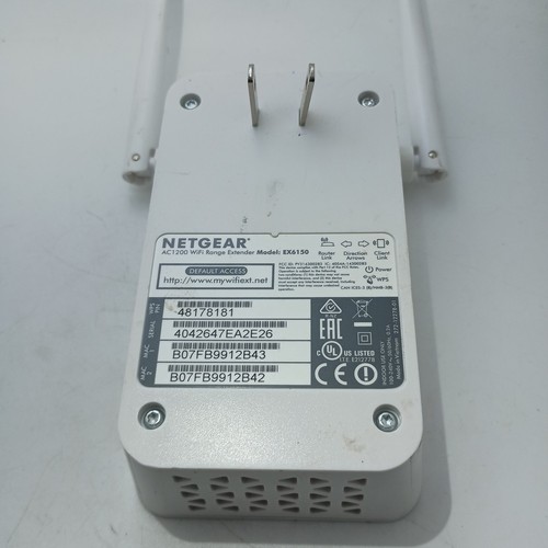#A) NETGEAR AC1200 Wi-Fi Range Extender (EX6150) - Zdjęcie 2 z 2